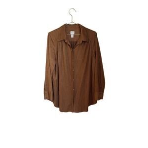 Chicos Woman’s button down shirt size 2